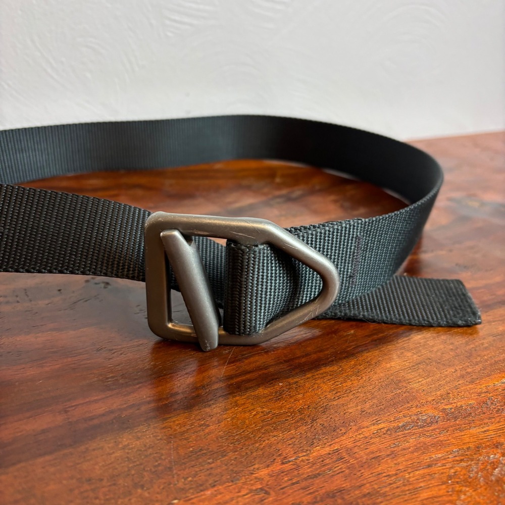 Bison Designs Black Nylon D Ring Belt Medium Made‎ in USA - Picture 2 of 6
